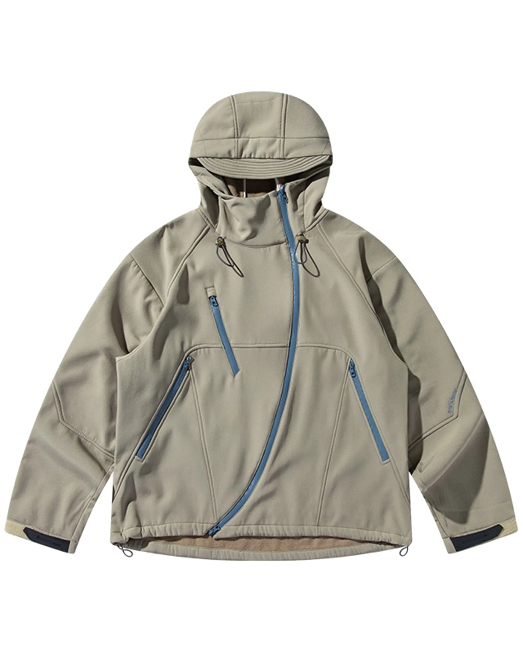 ENSHADOWER Deconstructed Asymmetrical Windbreaker