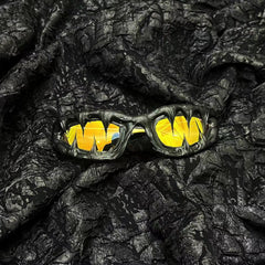Pi0neeR Venom Melt Dripped Resin Sunglasses
