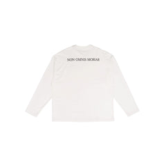 UNDERWATER Thorn Ring LOGO Long-Sleeve Tee White
