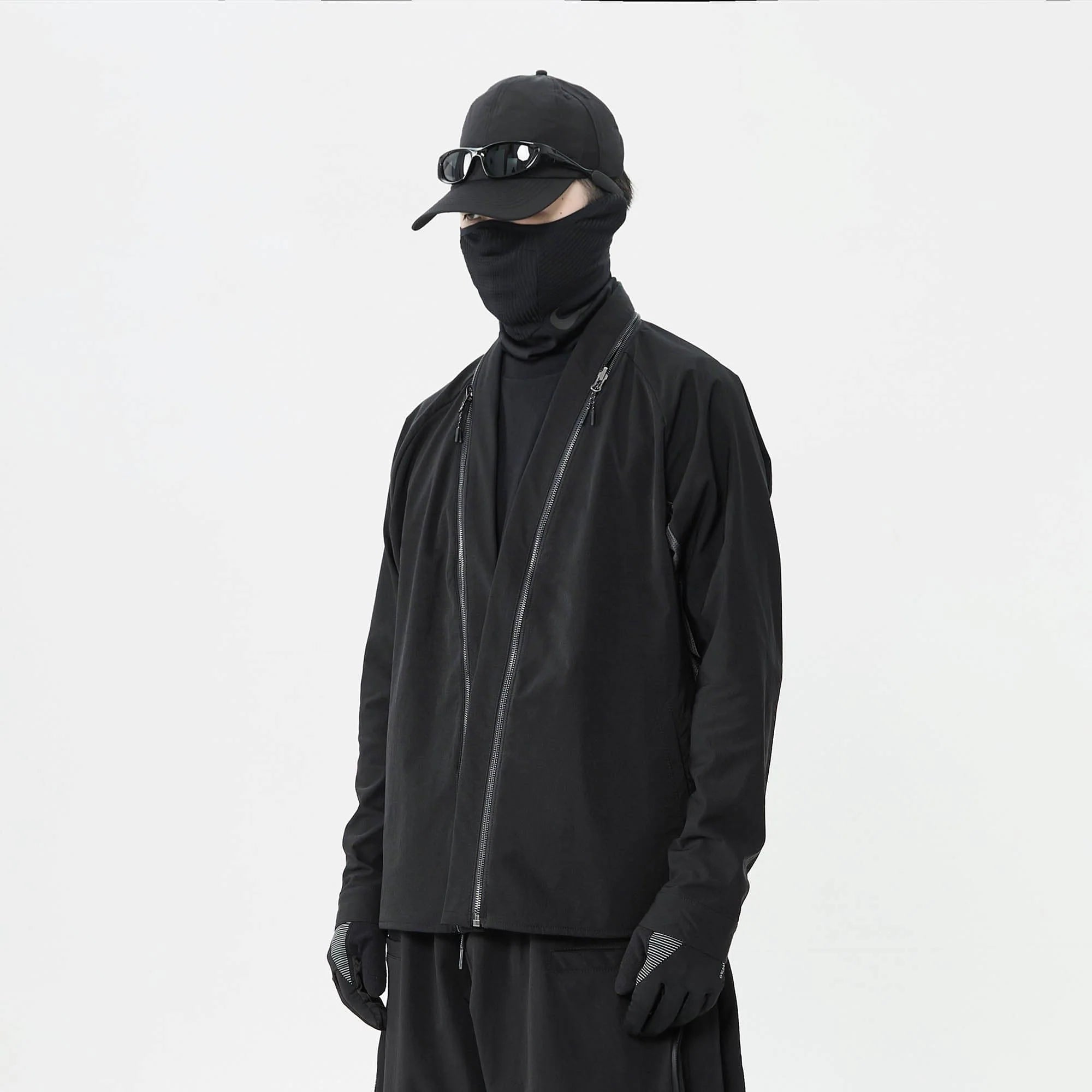 SILENSTORM Tactical Kimono Mesh Spliced Jacket