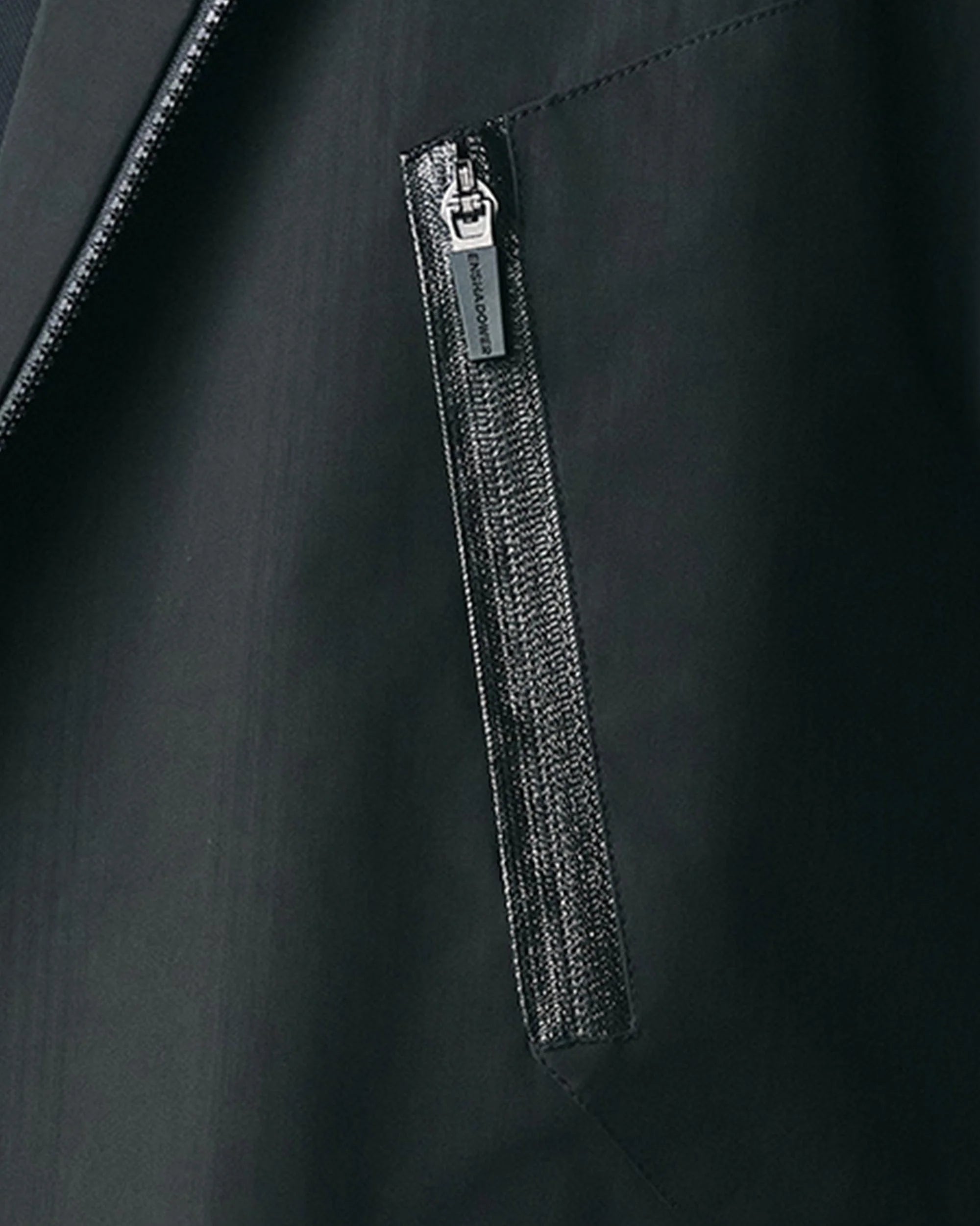 ENSHADOWER Modern Multi-pocket Zipper Outdoor Blazer