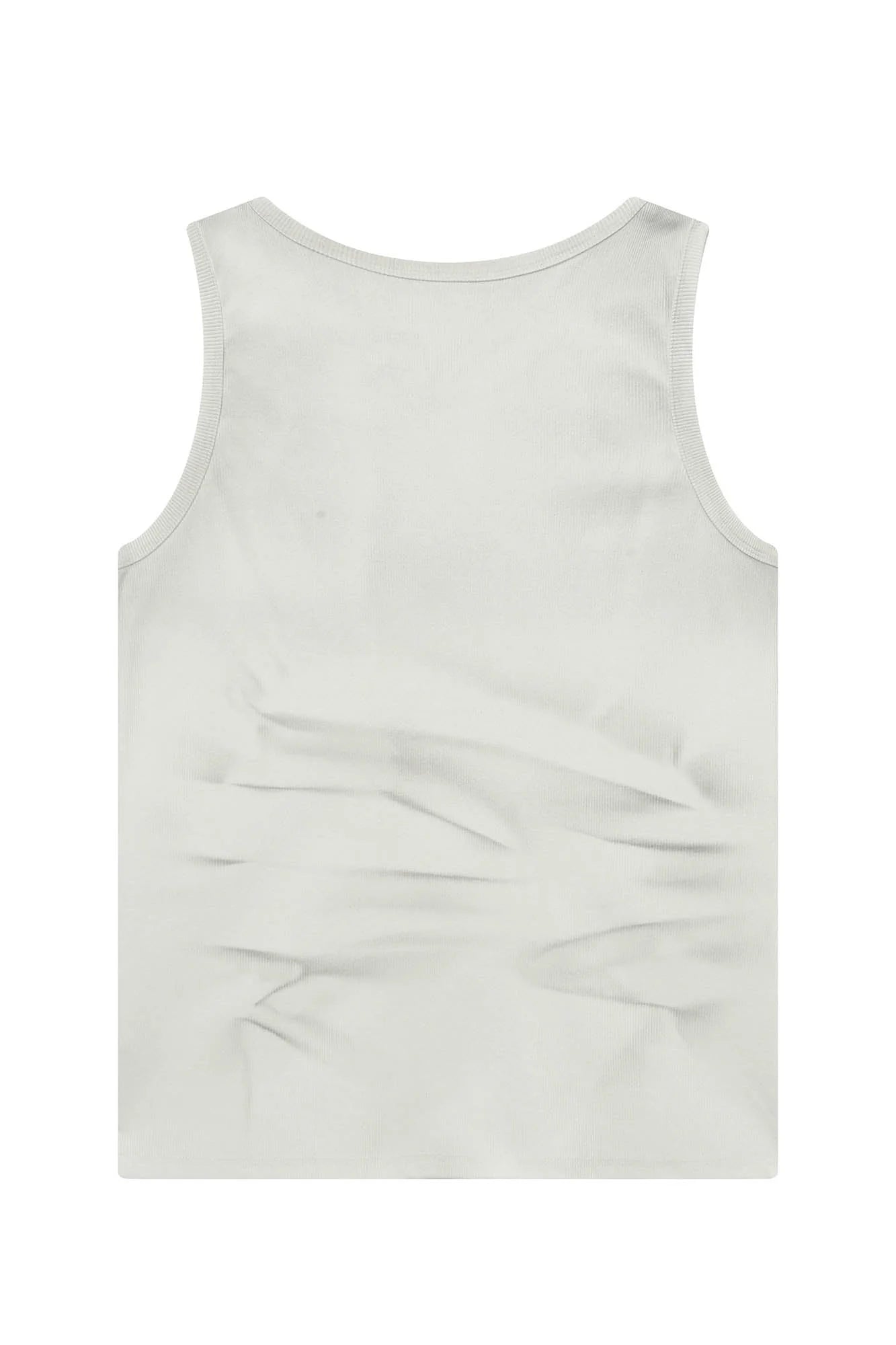 CLP Distressed Ribbed Tank Top