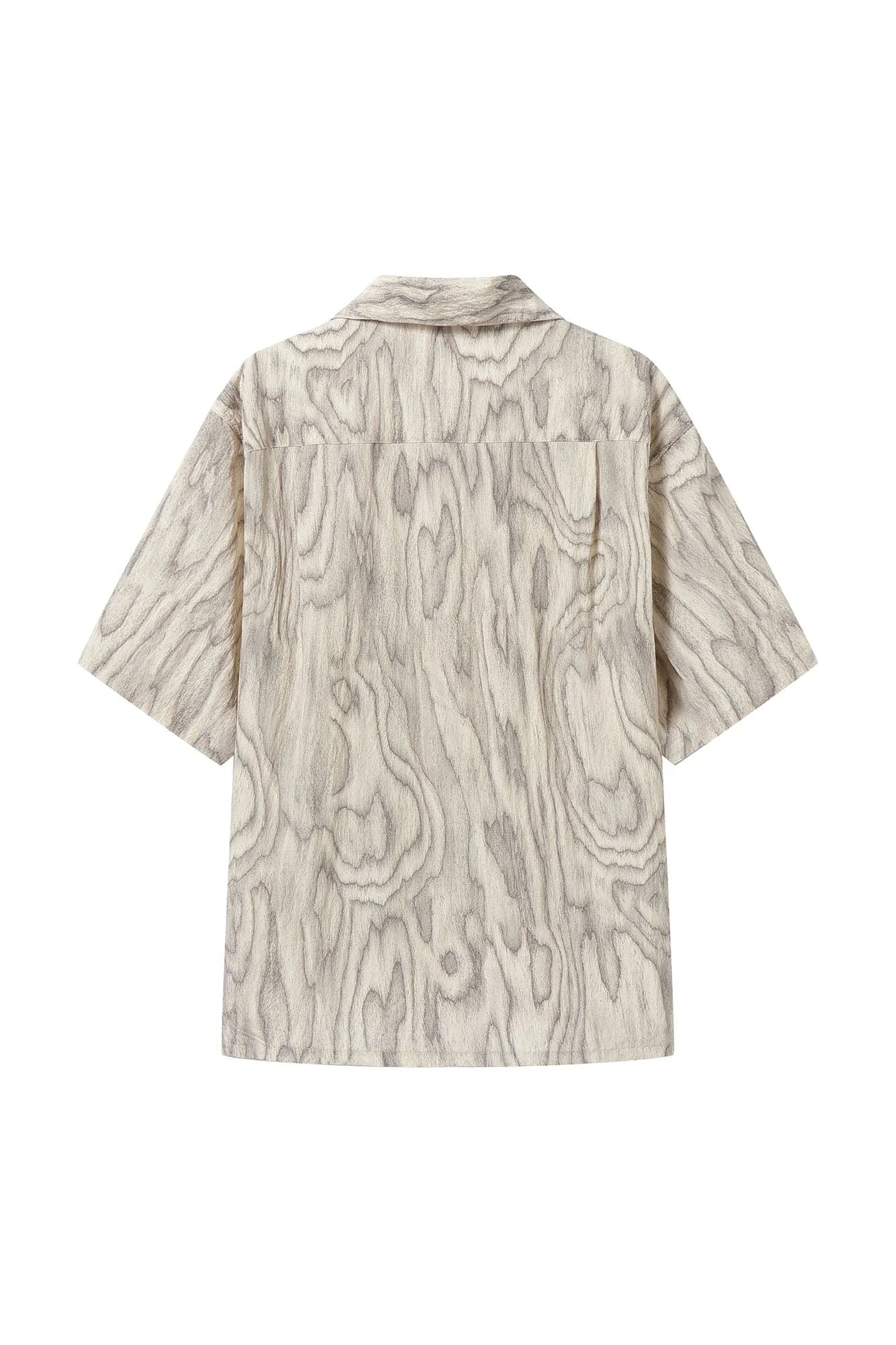 MOITIEDEPETALE Tree Ring Cuban Half Shirt