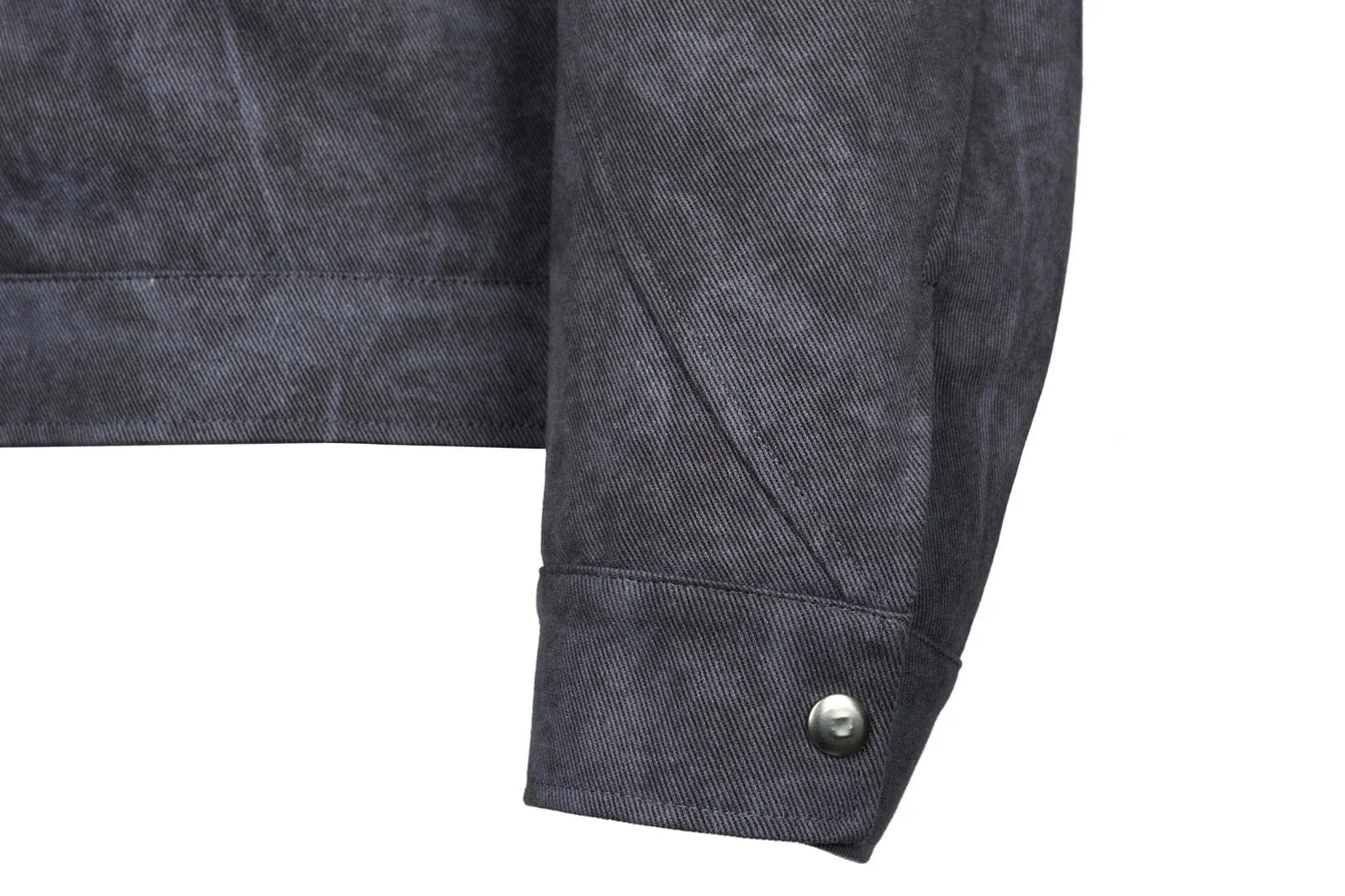 OKAYTHXBYE Essential Contrast Collar Washed Jacket