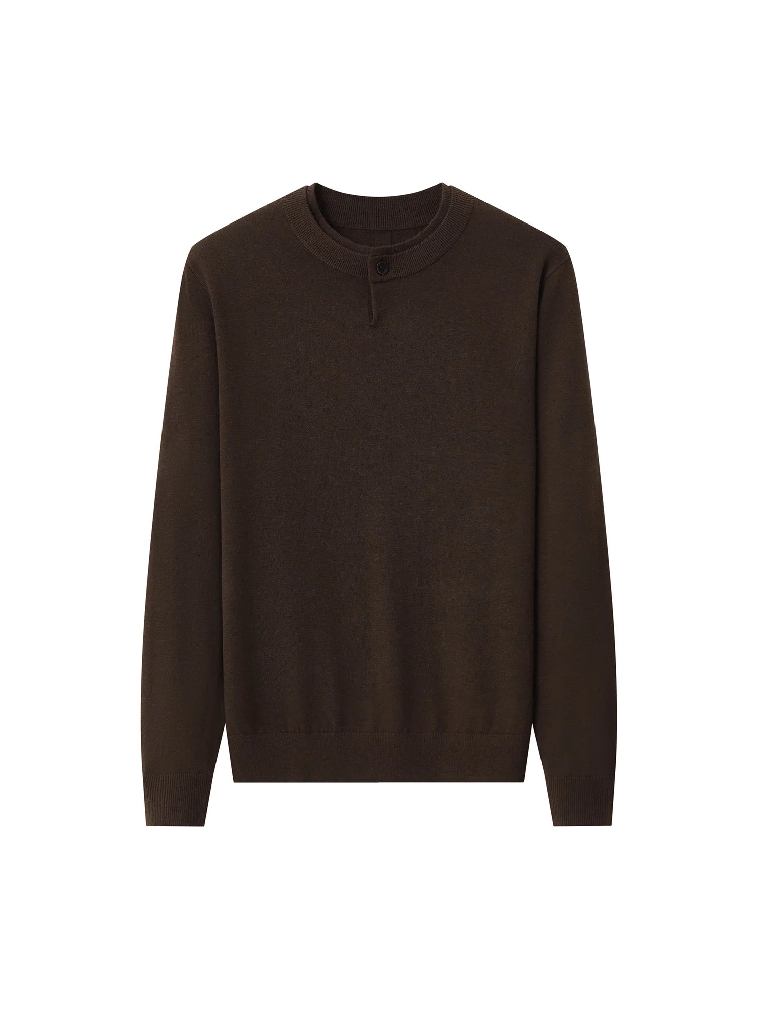 OPICLOTH Essential Layered Collar Sweater