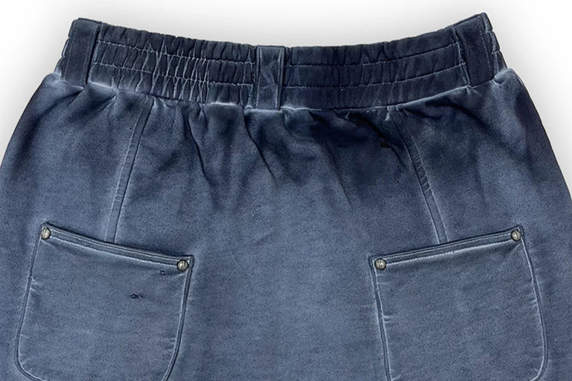 TECNINEGROUP Middle-Panel Washed Drop-Crotch Sweatpants