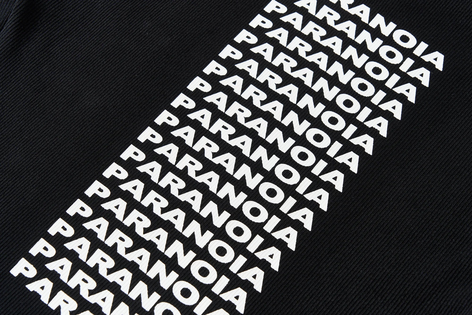 SAVAGEGROWTHWORLD Paranoia Graphic Balaclava Slim Hoodie