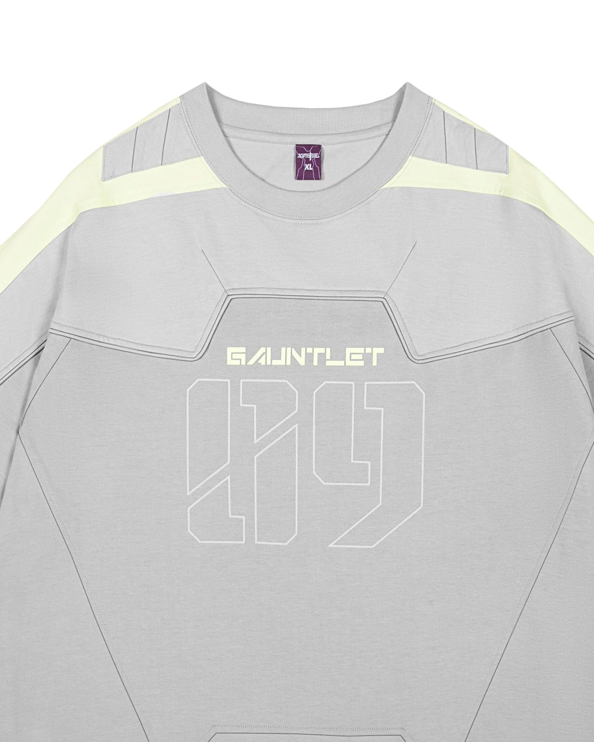 XIPHEVIL Modern Deconstructed Rivet Jersey Sliver