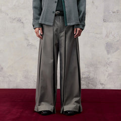 ALVNG AR ANTS Double Pleat Panel Wide-Leg Trousers