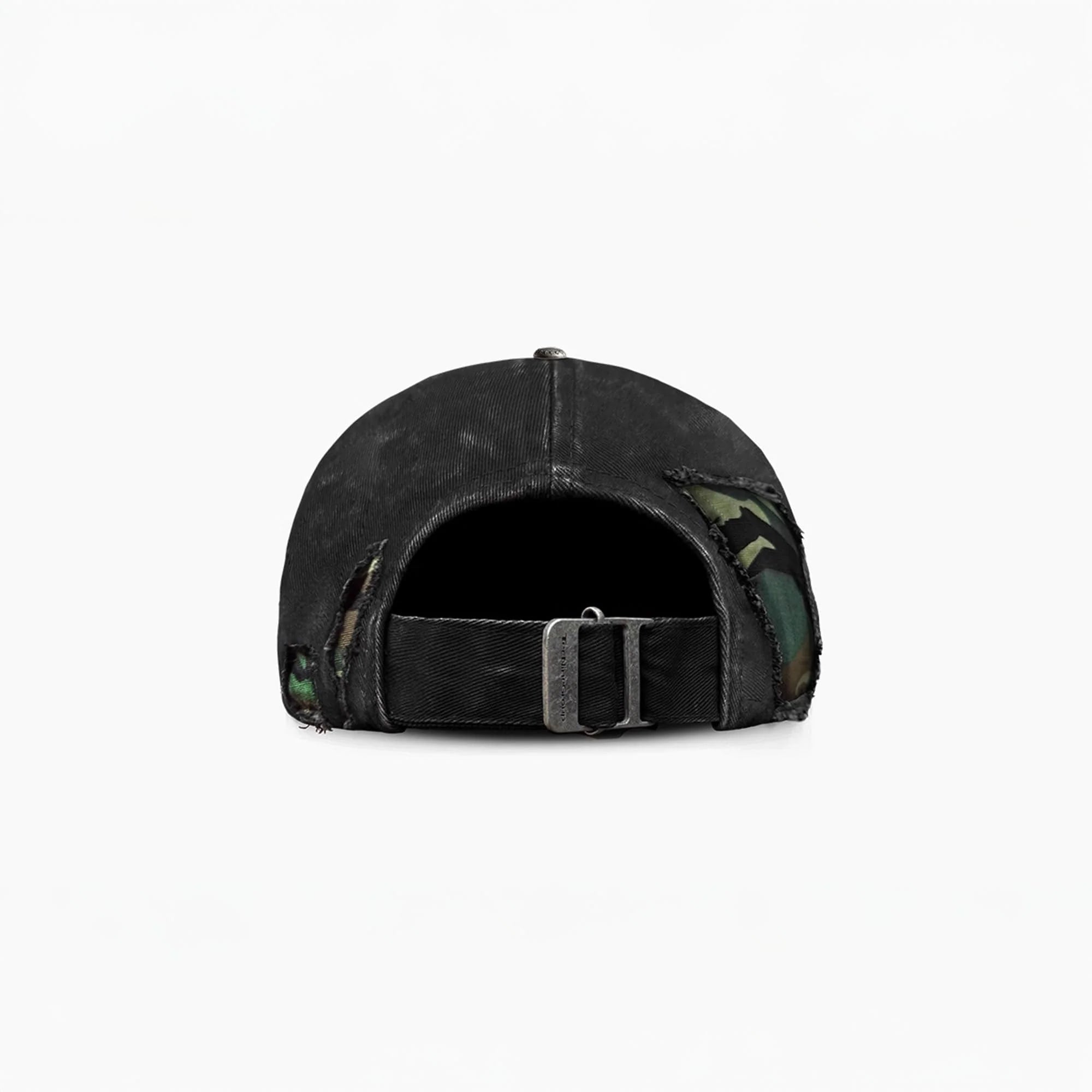 TECNINEGROUP Camo Distressed Panel Star Embroidered Cap