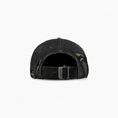 TECNINEGROUP Camo Distressed Panel Star Embroidered Cap