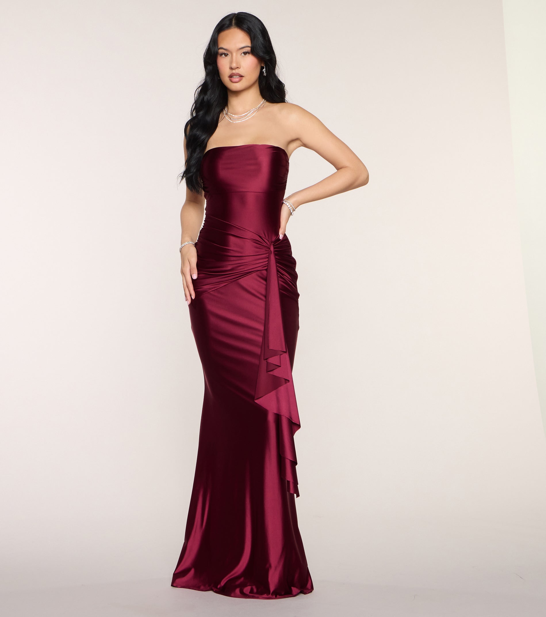 Arielle Strapless Mermaid Formal Dress