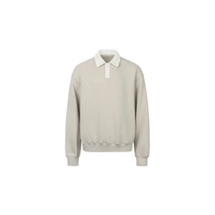 OKAYTHXBYE Flexweave Contrast Collar Sweatshirt