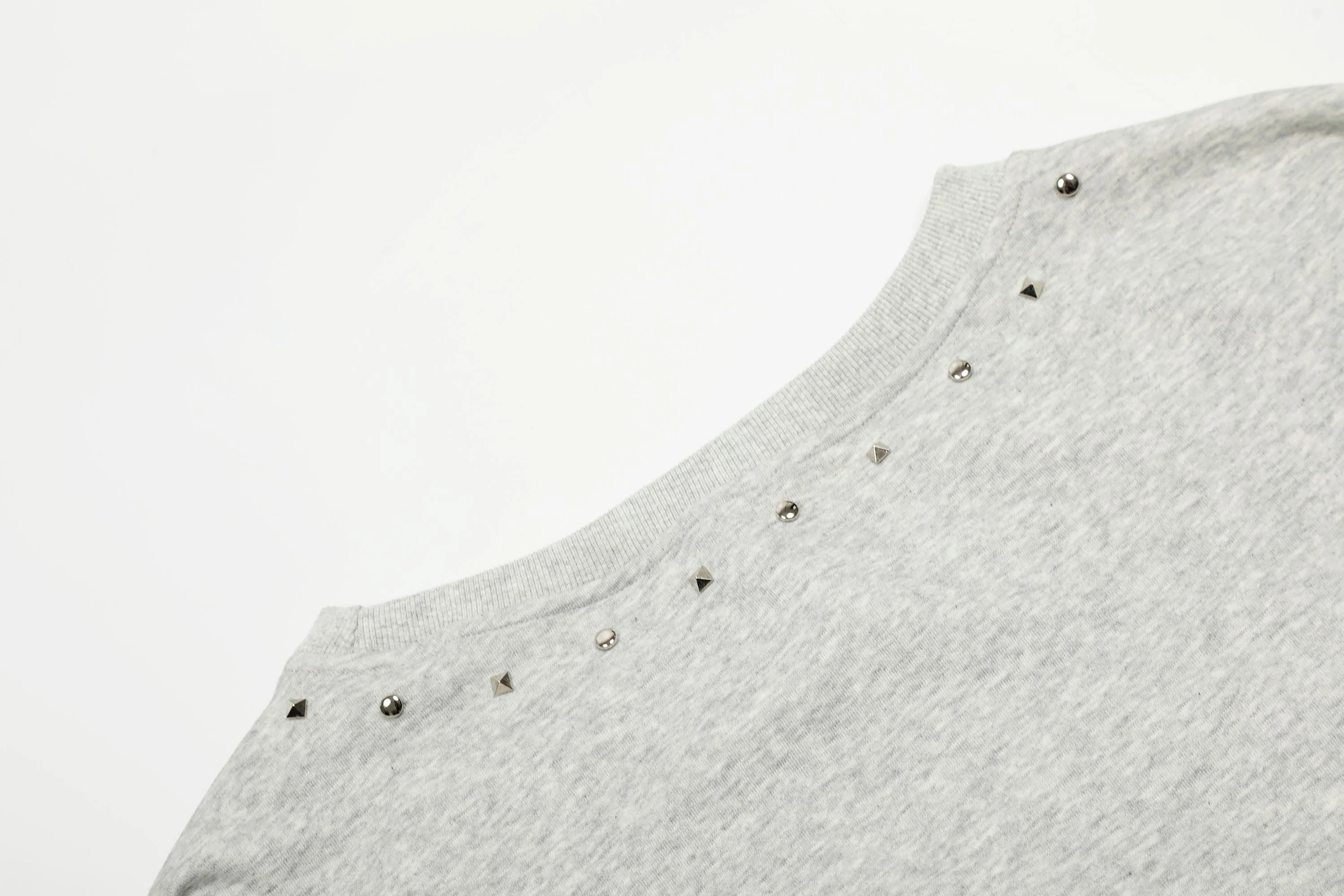 CLP No.96 Patch Studded Sweatshirt