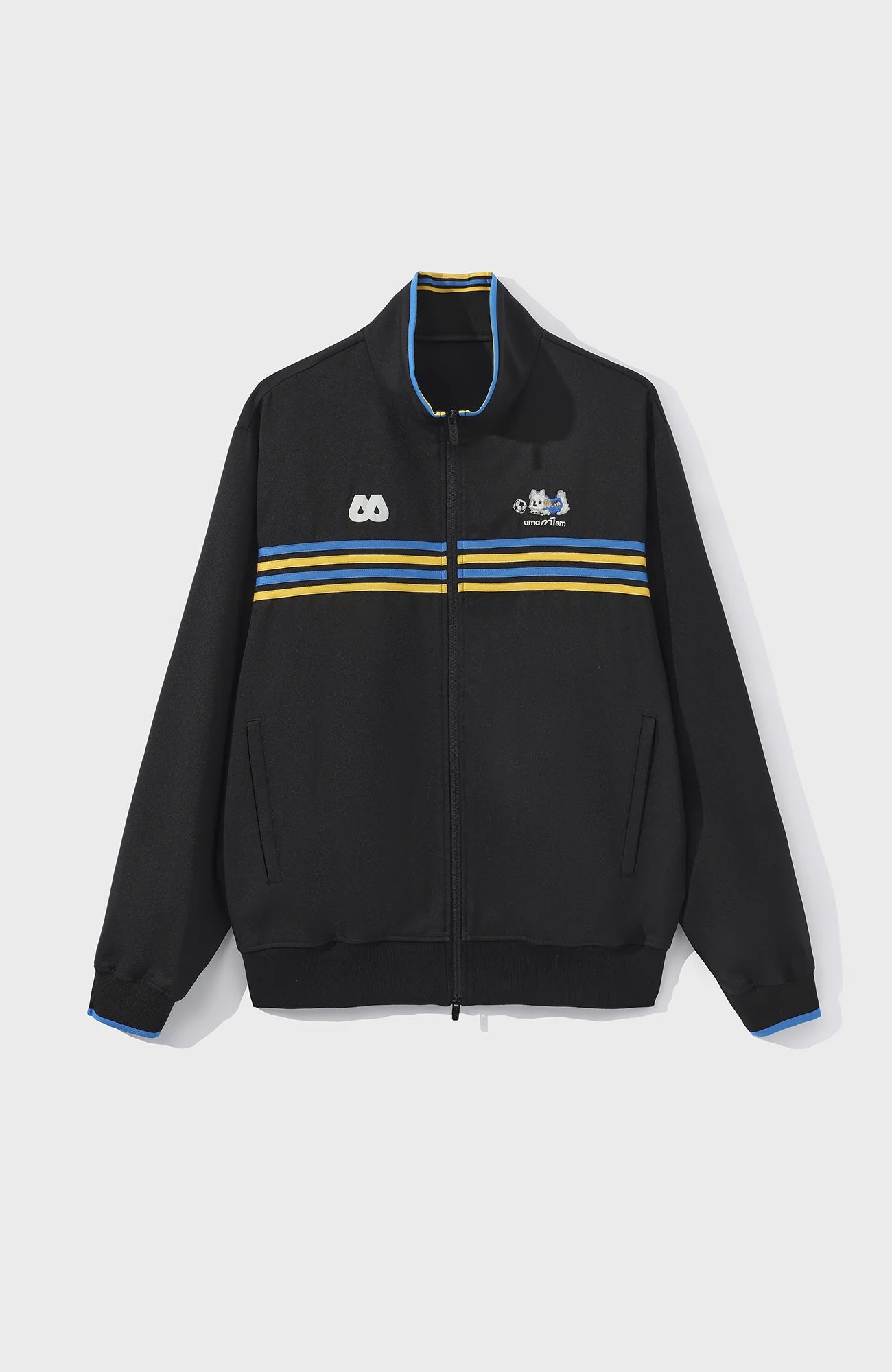 UMAMIISM Retro Striped Track Jacket