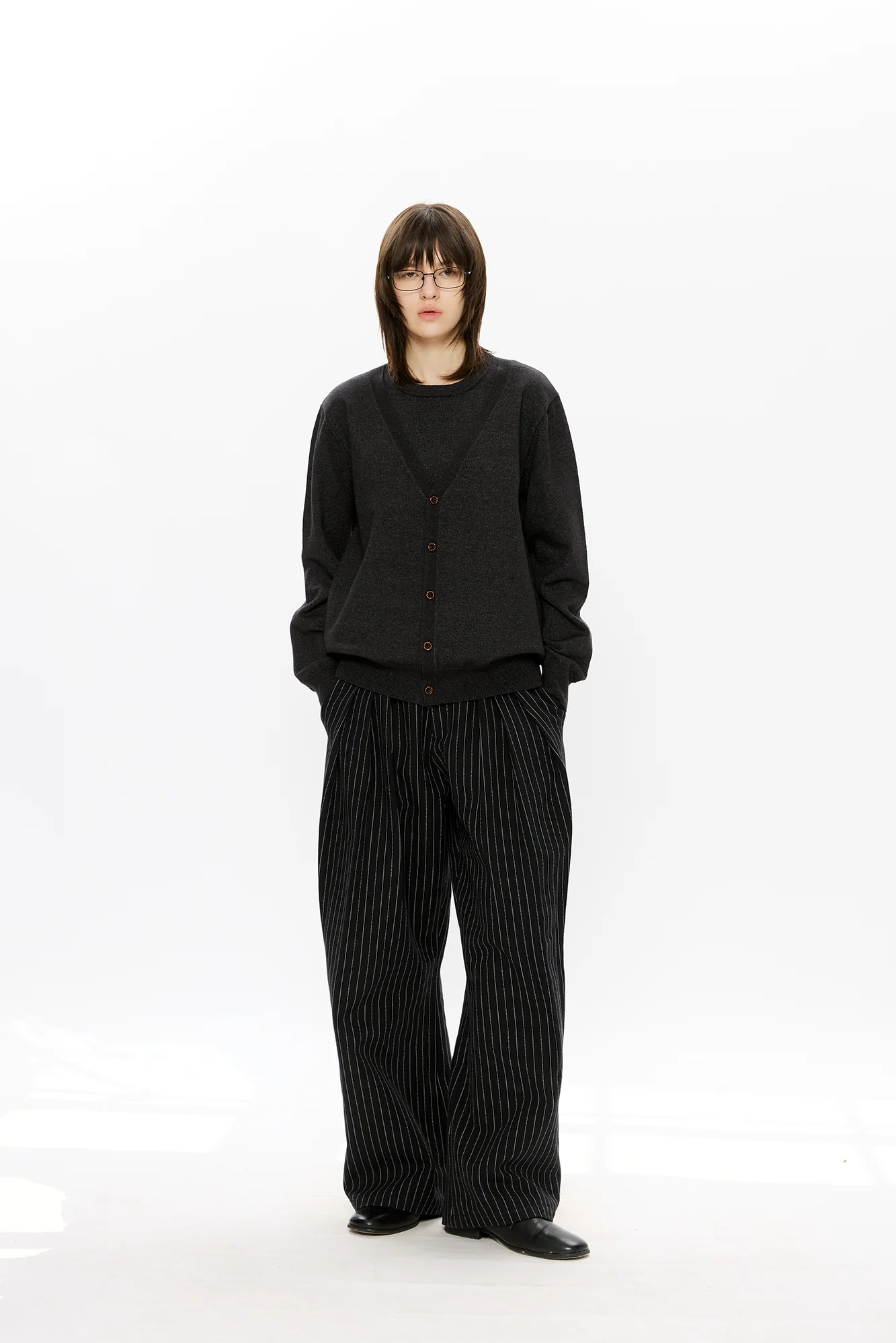 KREATE Essential Double-Layer Knit Cardigan