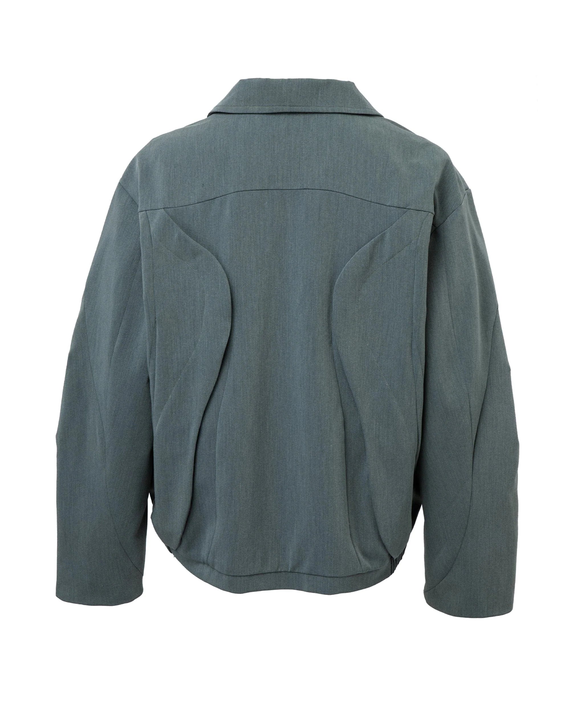 F2CE Deconstructed Layered Zip-Up Jacket