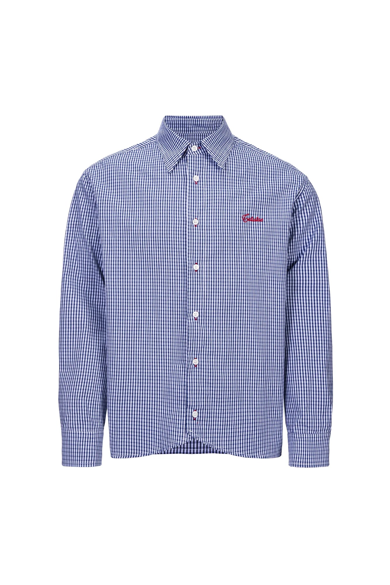 CATSSTAC Essential Gingham Embroidered Shirt