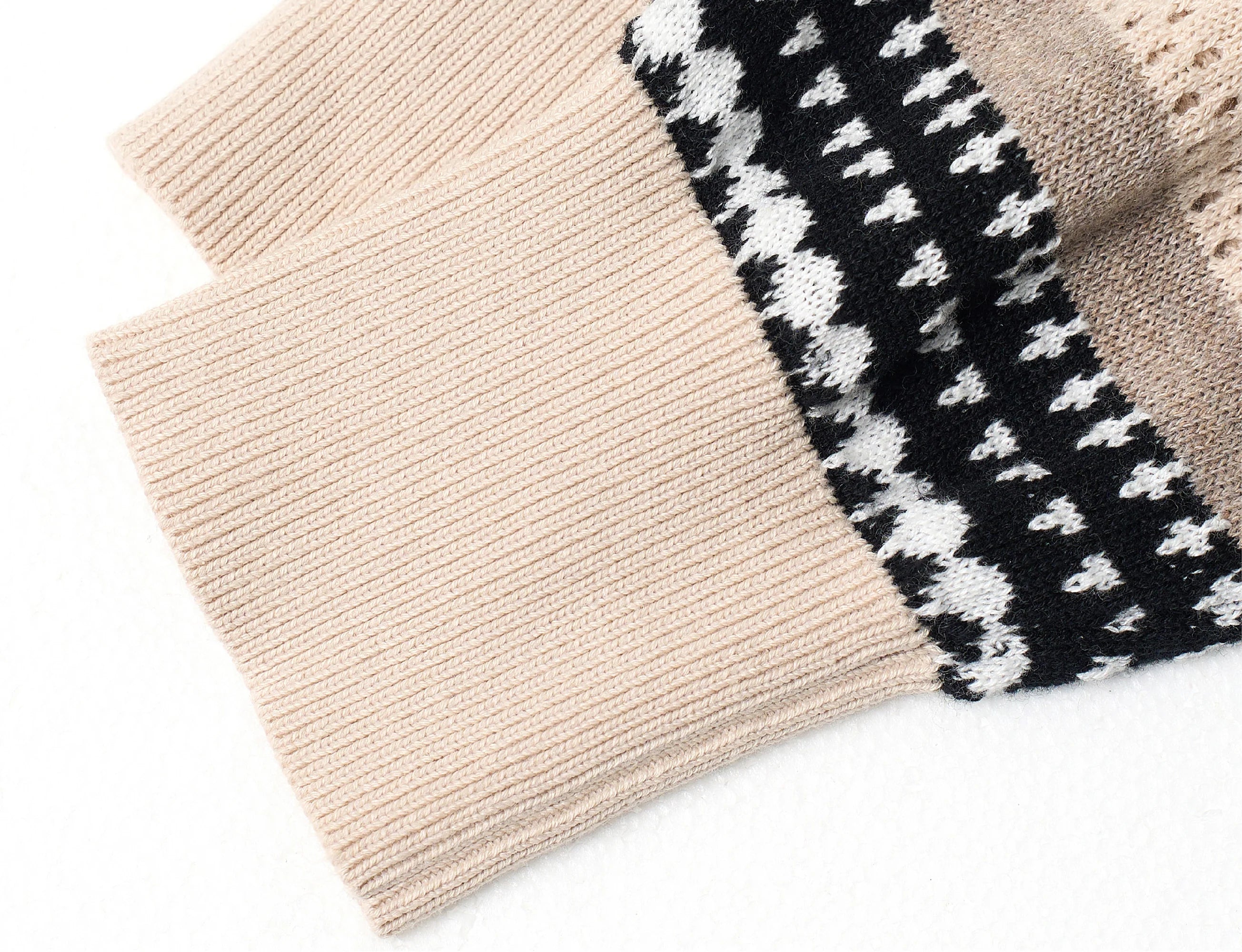 STEEPC Stripe Faux-Layered Polo Sweater
