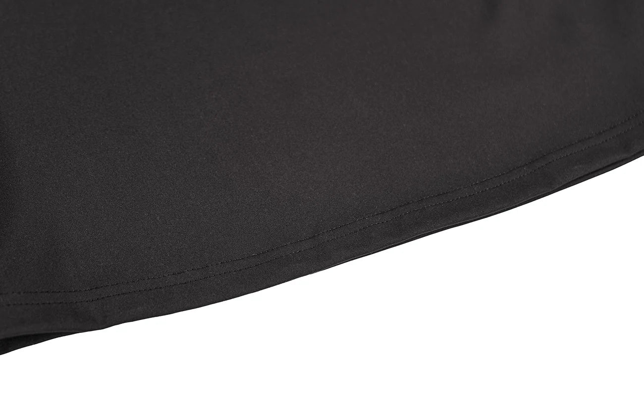 UNDERWATER Satan Racing Mock-Neck Long-Sleeve Tee