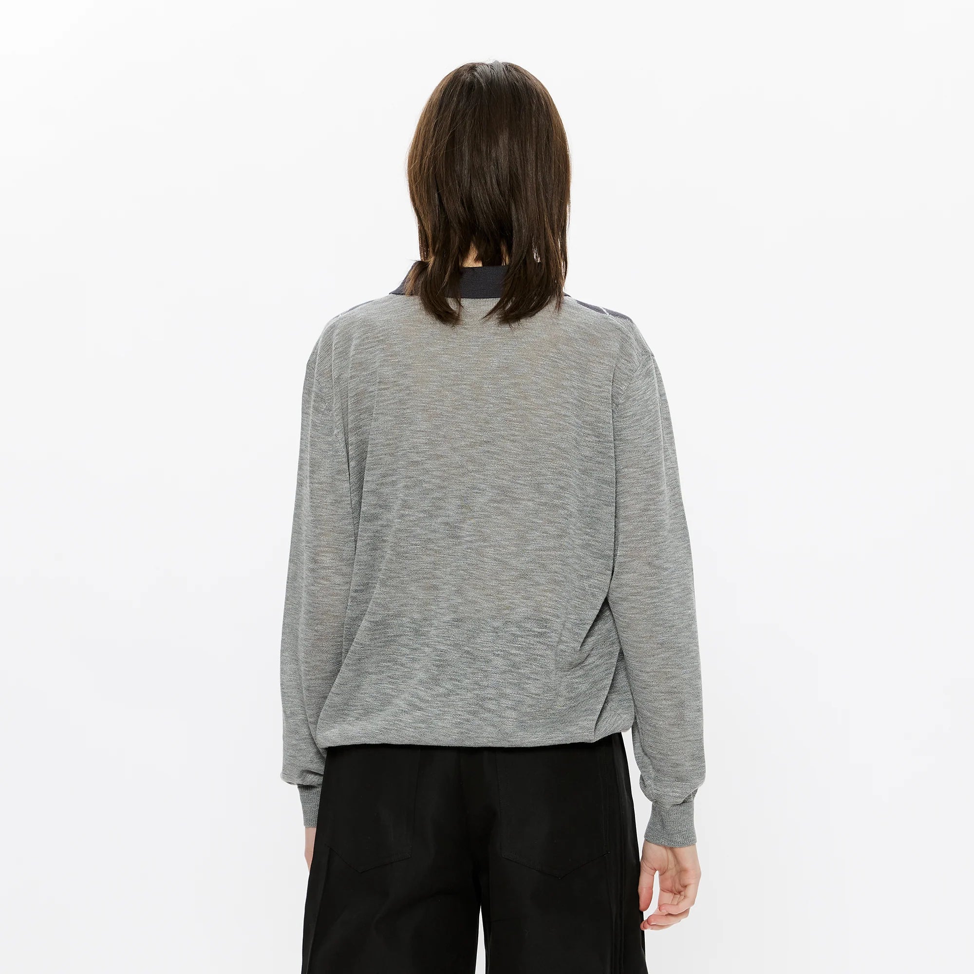 KREATE Retro Argyle Polo Sweater