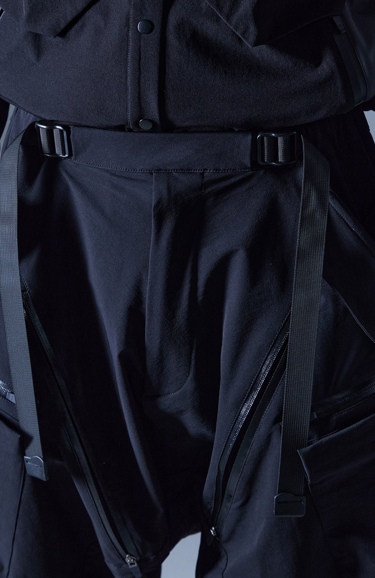 SILENSTORM Techwear Drop-Crotch Trousers