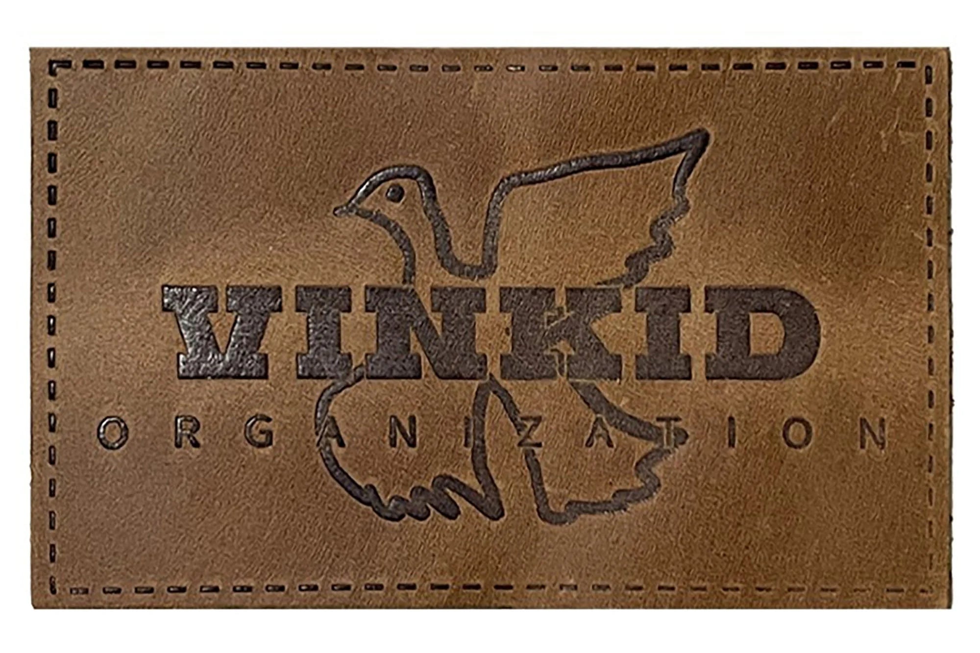 VINKID Embroidered Contrast Stitch Stacked Skinny Jeans