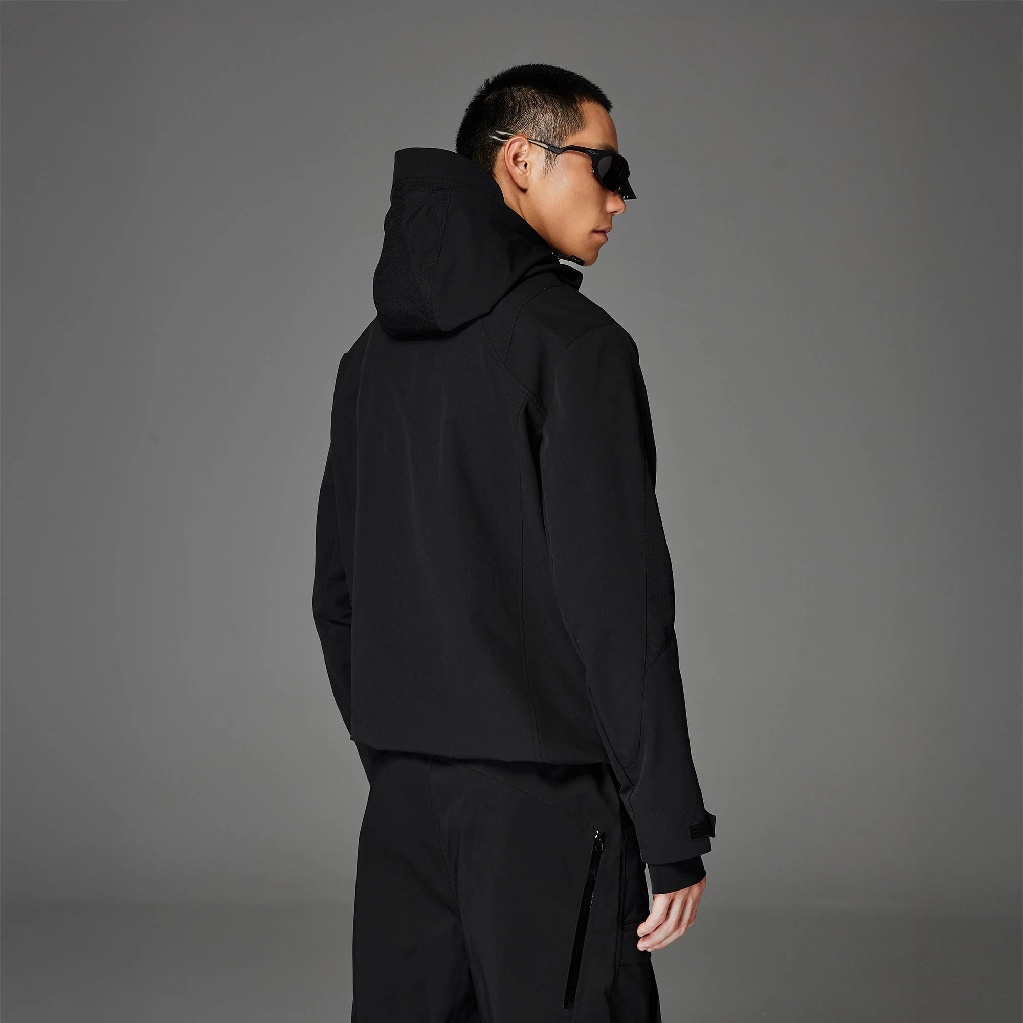 CATSSTAC Tech Structured Panel Softshell Hooded Jacket
