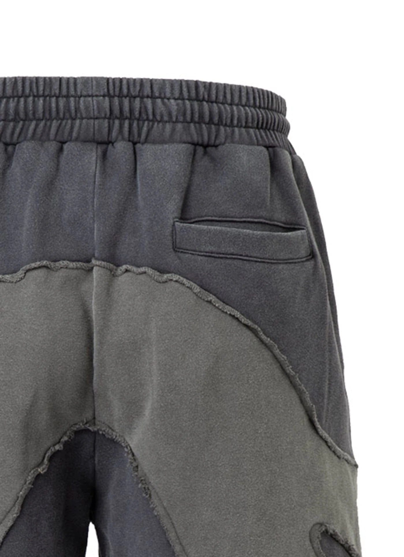 F2CE Distressed Spliced Shorts