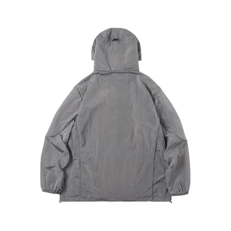 ENSHADOWER Reflective Stripes UV-Protection Crinkled Jacket