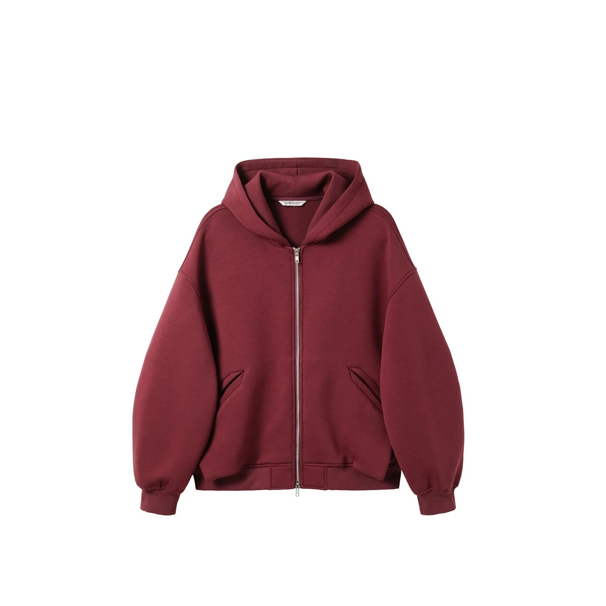 ALVNG AR ANTS Structured Curved Sleeve Pointed Hood Jacket