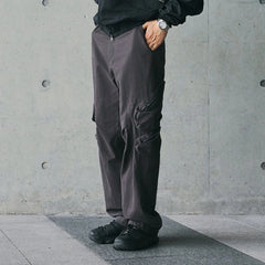 ENSHADOWER Modern Pleated Zipper Tactical Cargo