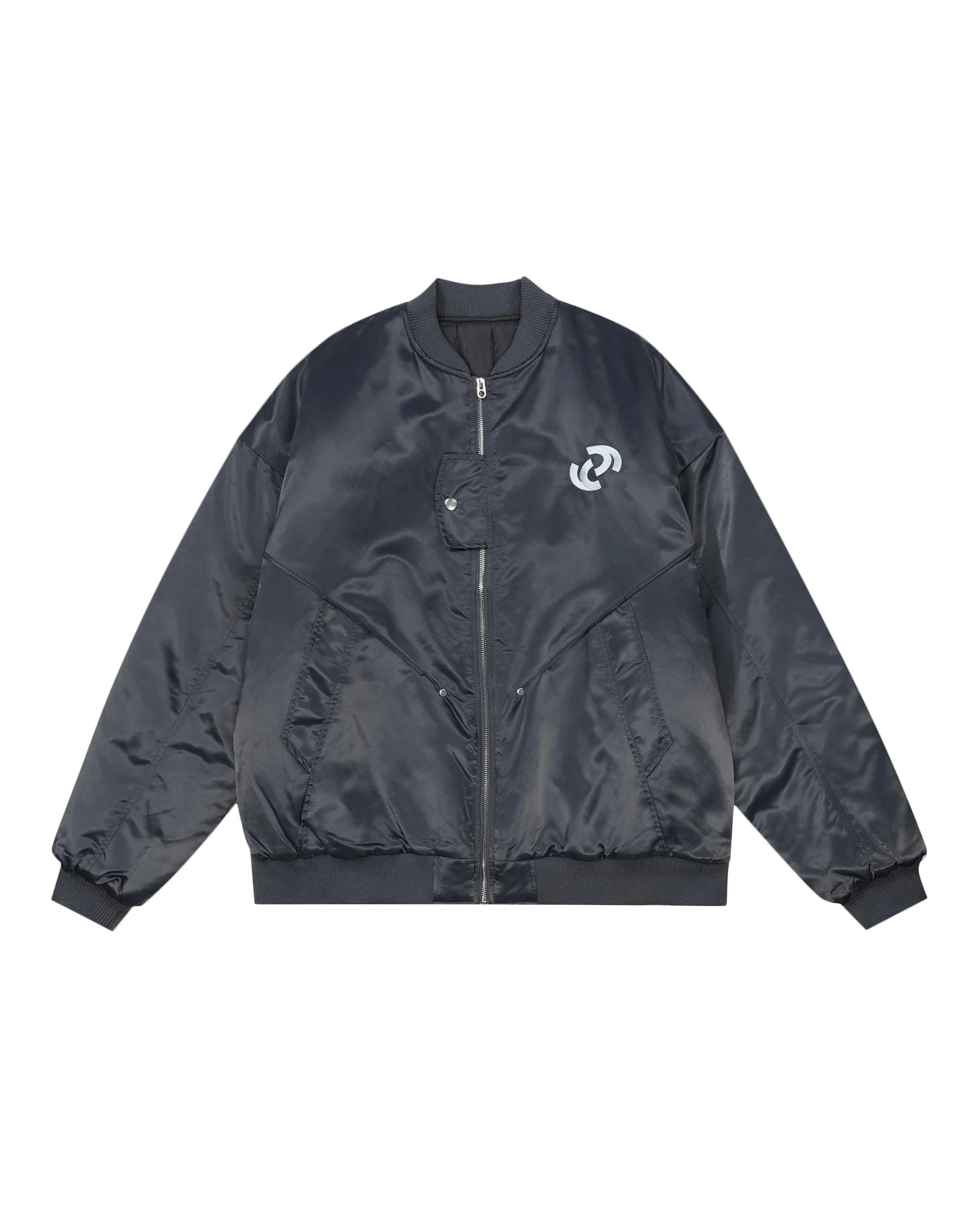 OVDY Modern Big-pocket Cotton-Padded Baseball Jacket