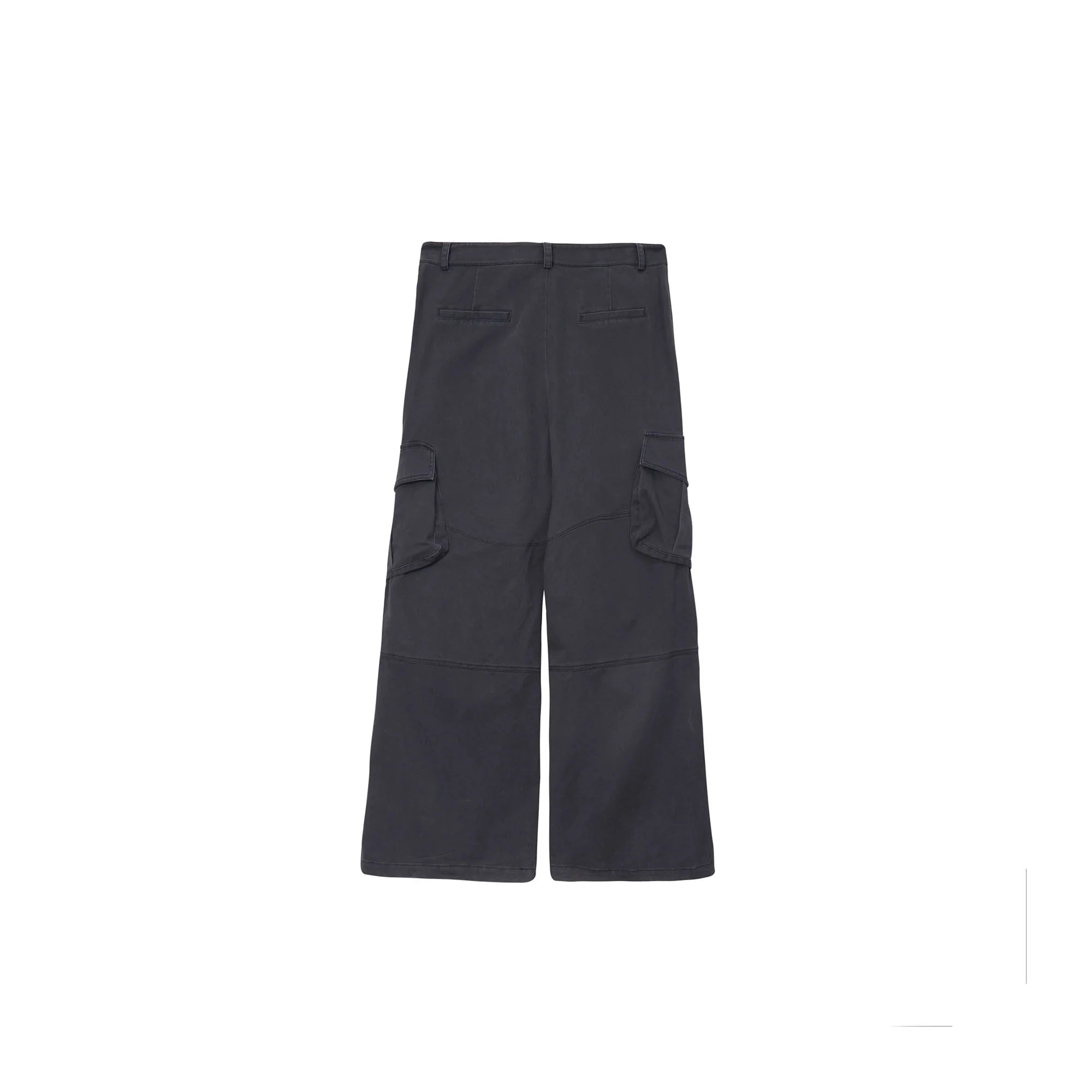 ERROR CODE ROBOT Pleated Knee Slant-Pockets Cargo Pants