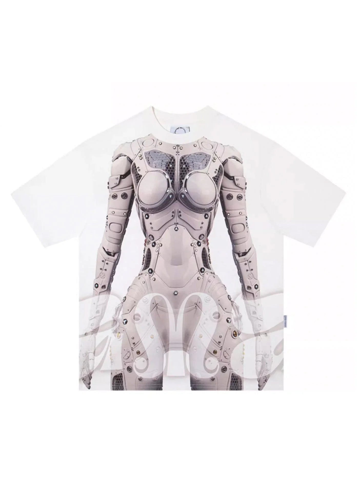 DAMAGE ASIA Ex Machina Graphics Oversized T-Shirt
