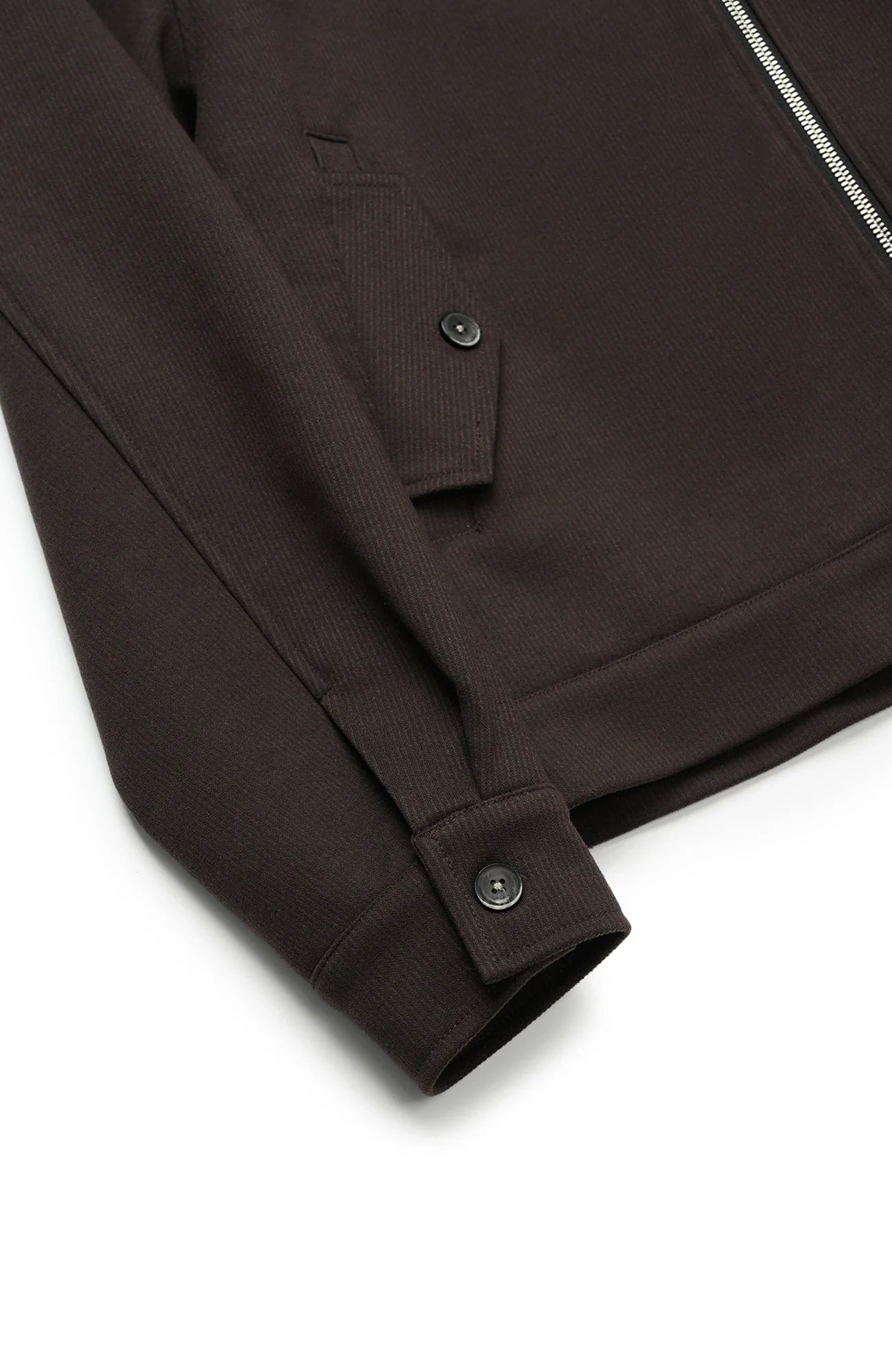 OKAYTHXBYE Faux-Layer Knit-Inset Jacket
