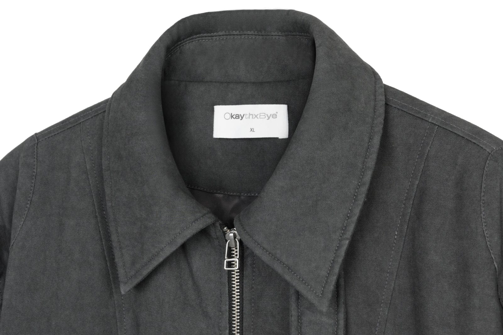 OKAYTHXBYE 3M Thinsulate Padded Multi-Zip Bomber Jacket