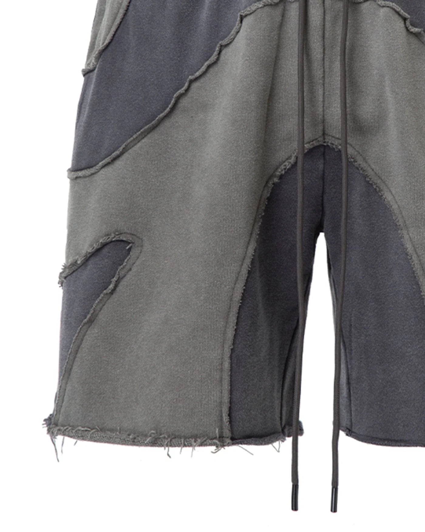 F2CE Distressed Spliced Shorts