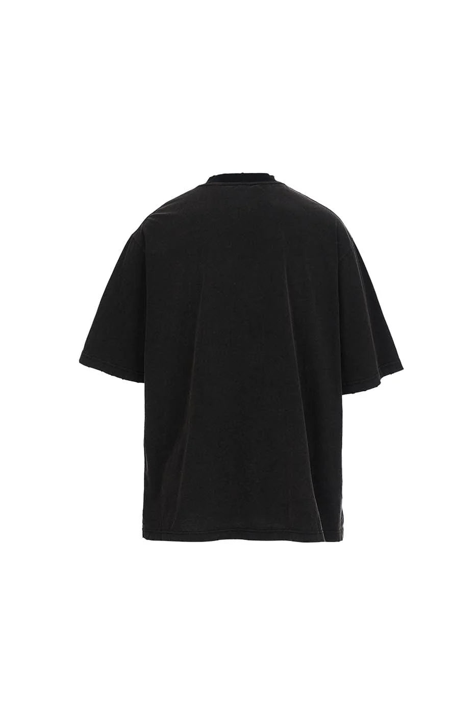 STEEPC Distressed Slogan Full-Print T-Shirt
