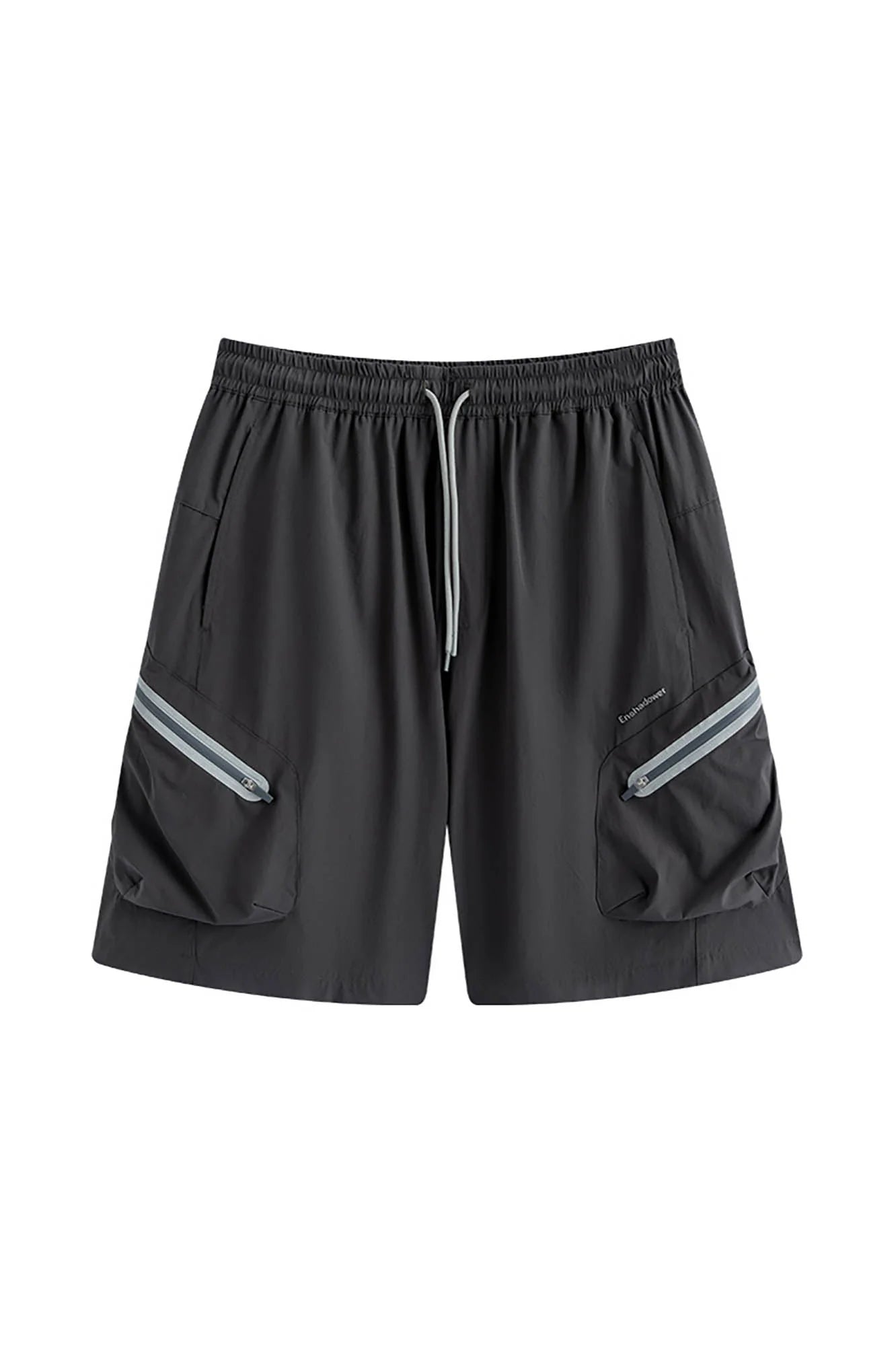 ENSHADOWER Contrast Quick-Dry Drawstring Shorts