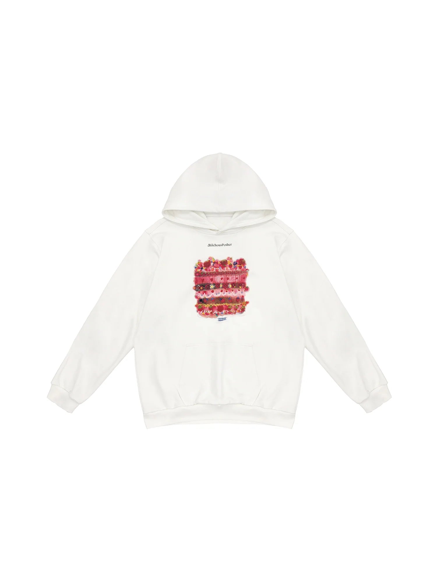 MIICHOUS Cake Graphic Oversized Hoodie