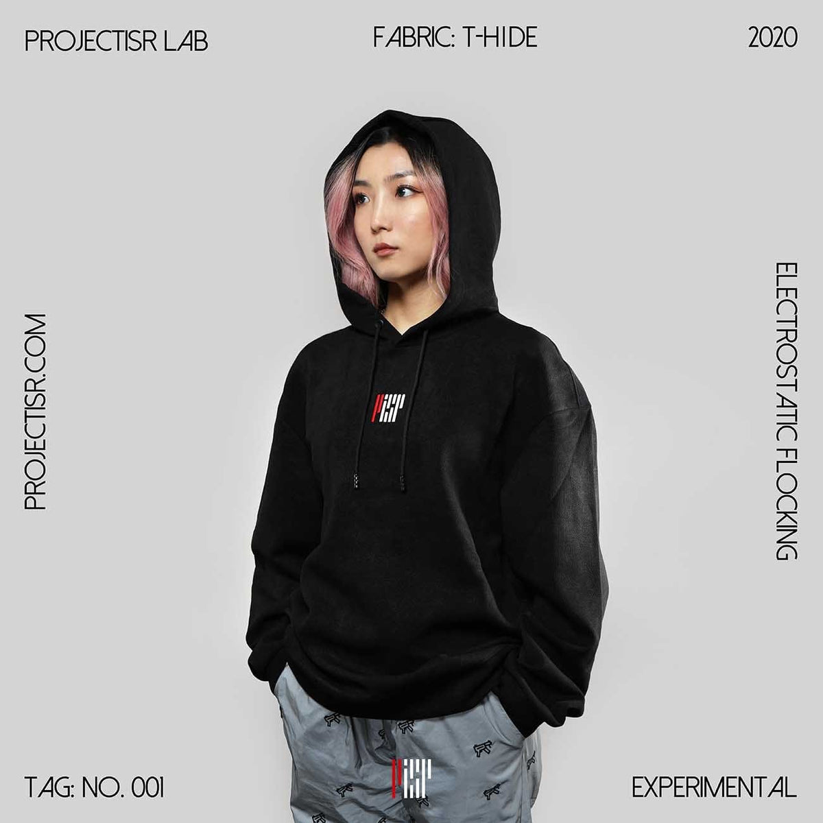 PROJECTISR Lab #001 Hoodie Black