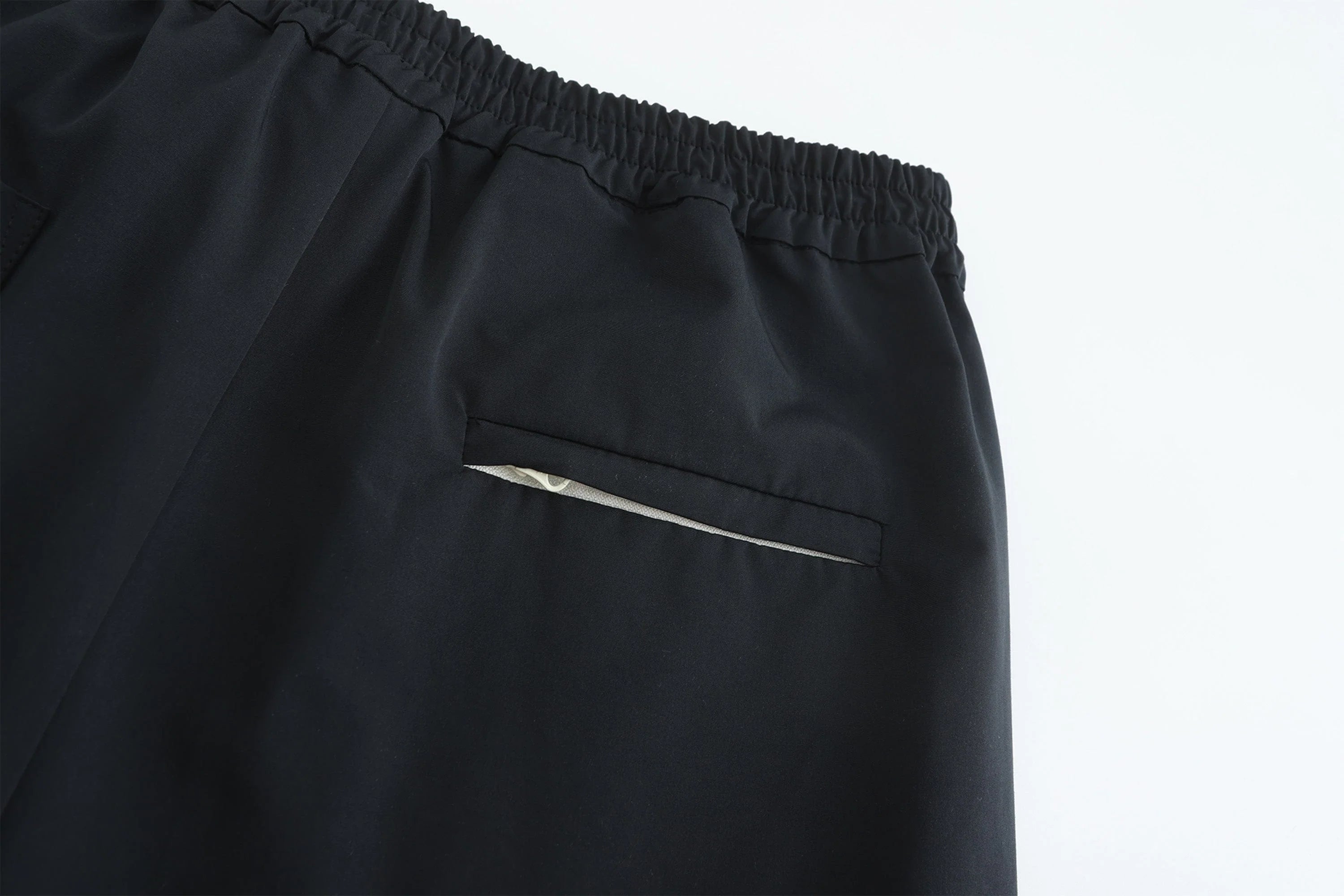 VANN VALRENCE Washed Contrast-Panel Wide-Leg Jeans
