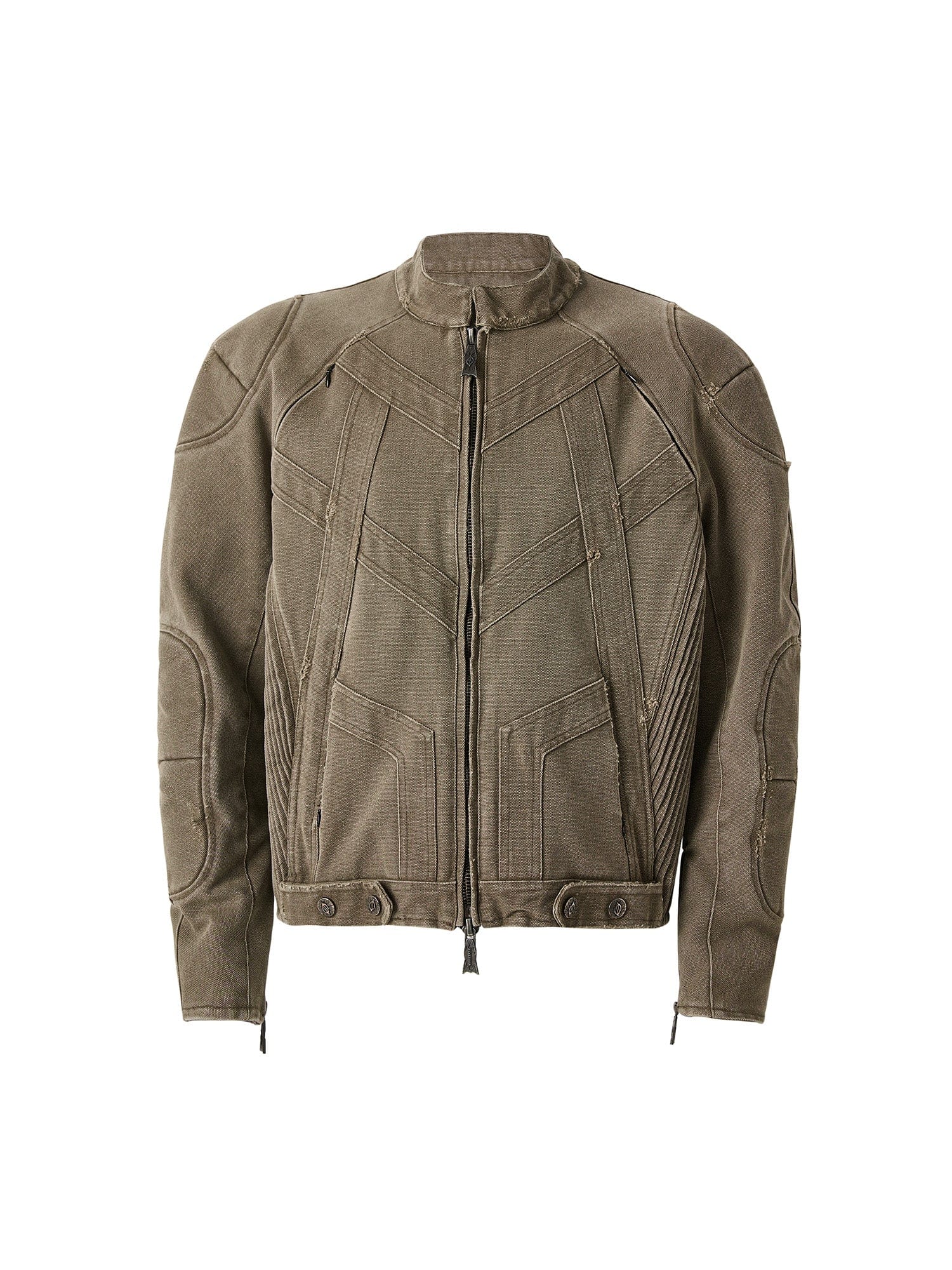 FLYERRER Panel Armor Moto Canvas Jacket