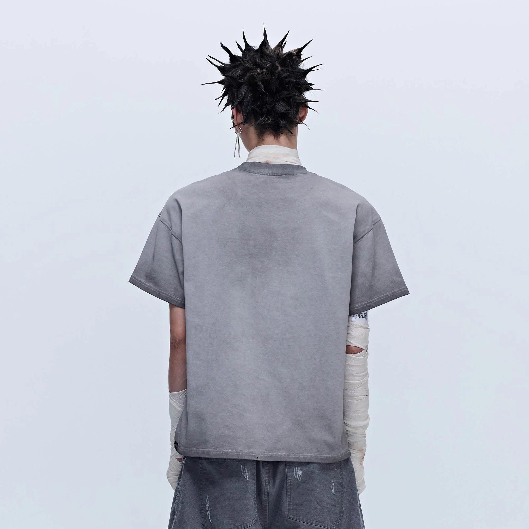 SAVAGEGROWTHWORLD Distressed GhosteMane T-Shirt