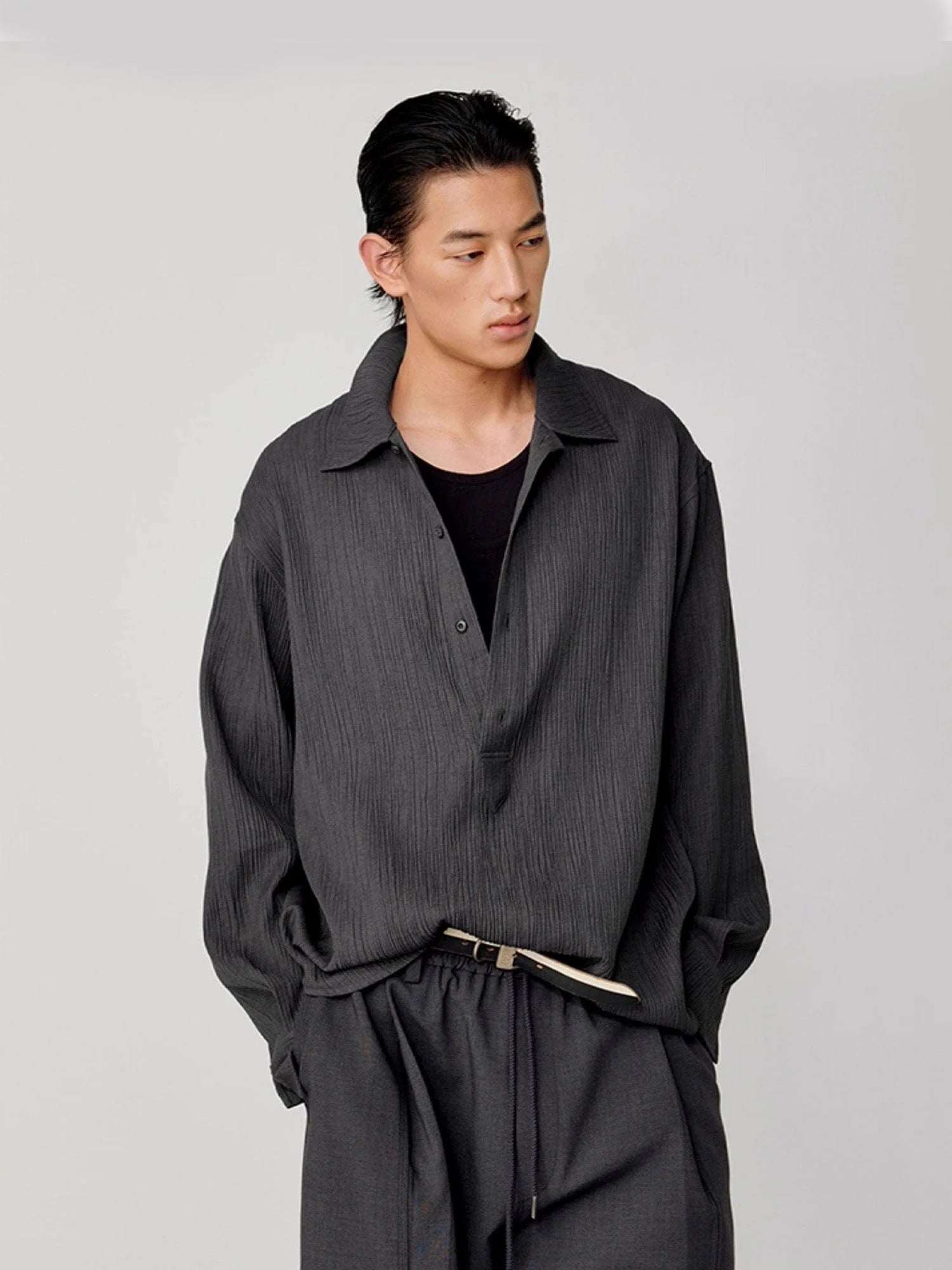 OPICLOTH Essential Crinkled Pullover