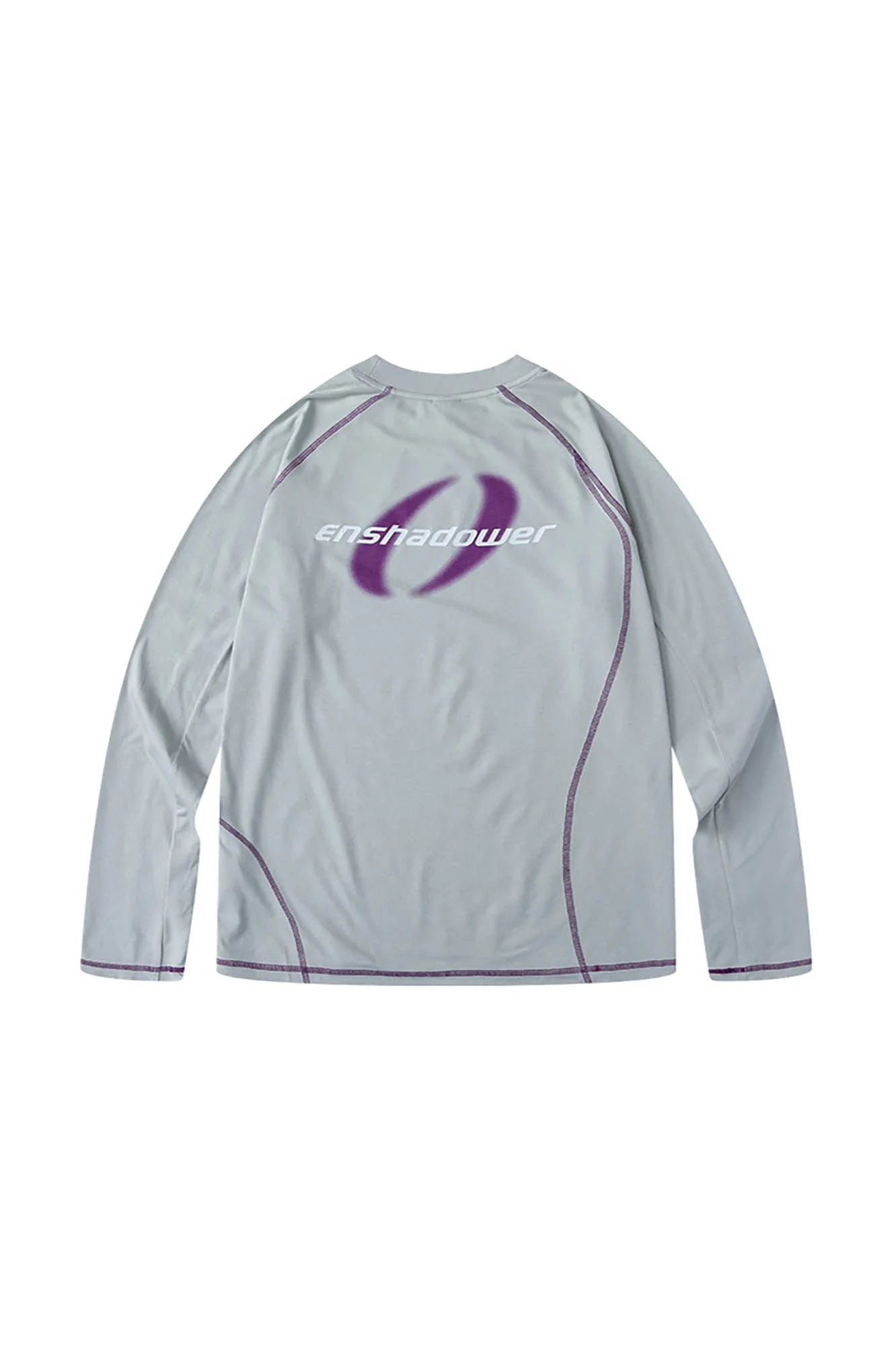 ENSHADOWER Asymmetrical Stitch Quick-Dry Long-Sleeve Tee