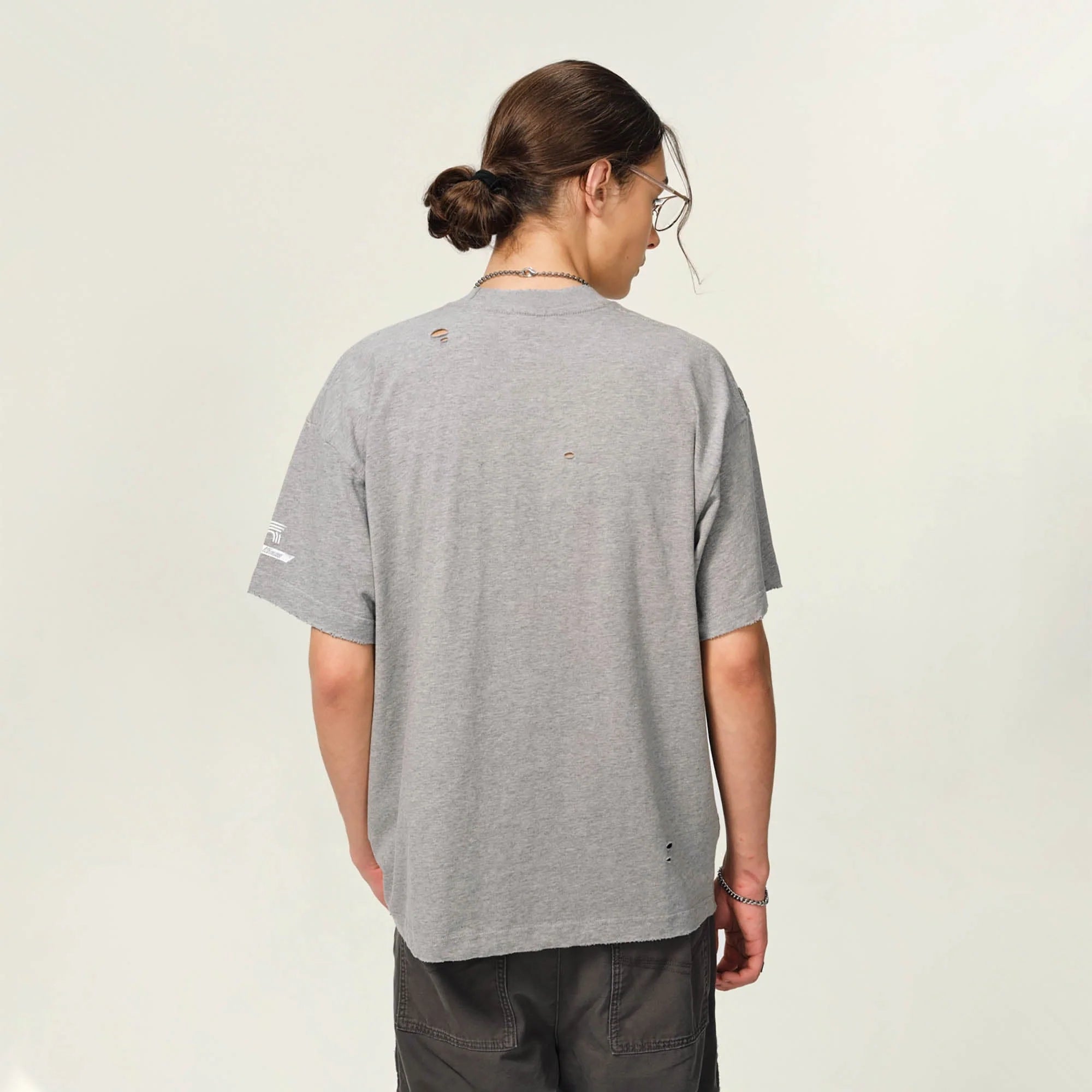 OVDY Retro Distressed Graphic T-Shirt
