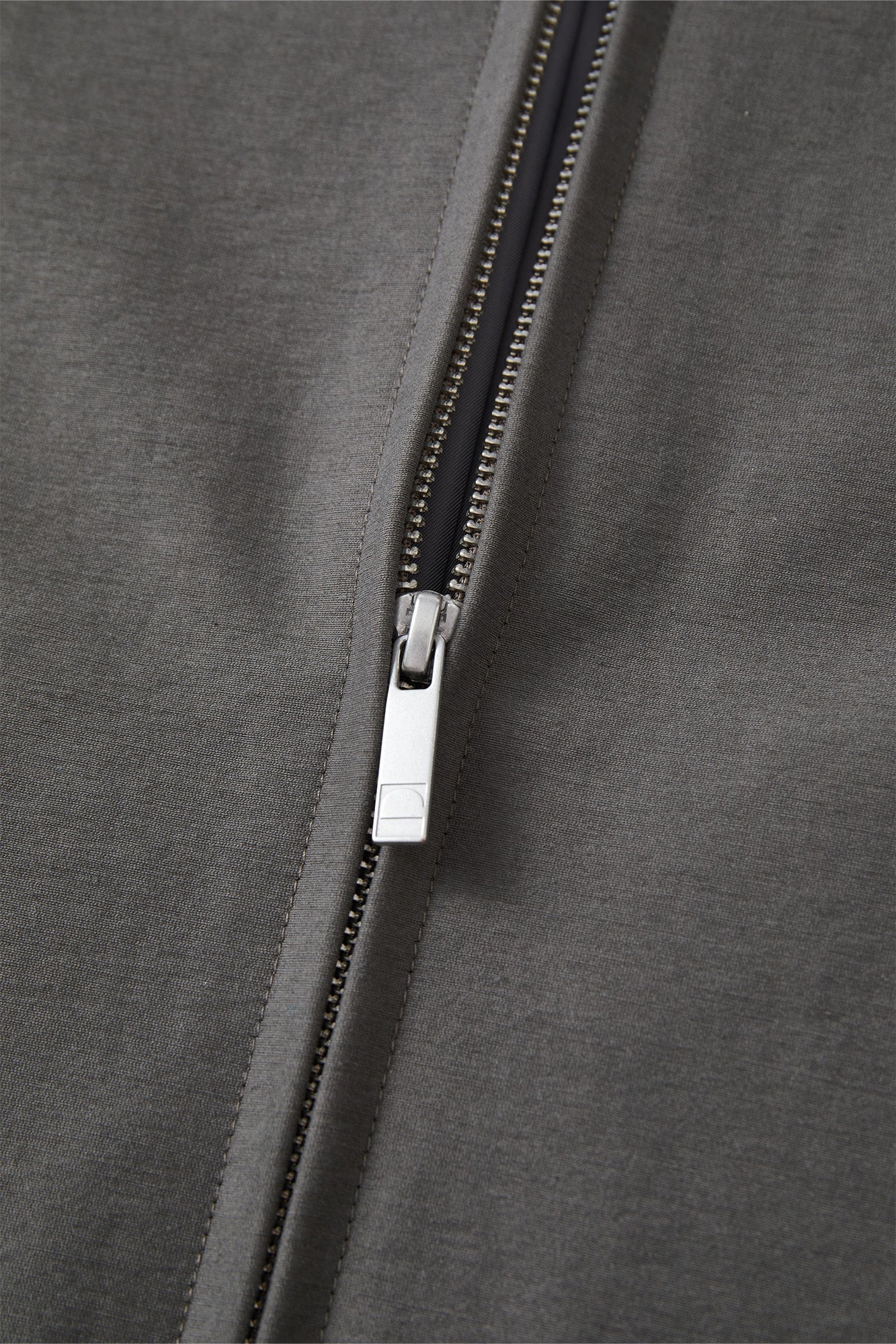 OPICLOTH Essential Structured Layered Double-Zip Jacket