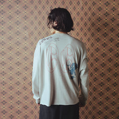 RICHILL Sketch Crewneck Long-Sleeve Tee